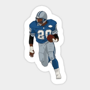 Barry Sanders Sticker